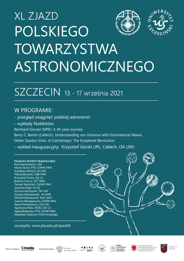 Plakat XL Zjazd PTA Szczecin 2021